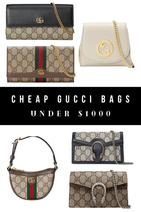 the most cheap thing in gucci|gucci handbags under 1000.